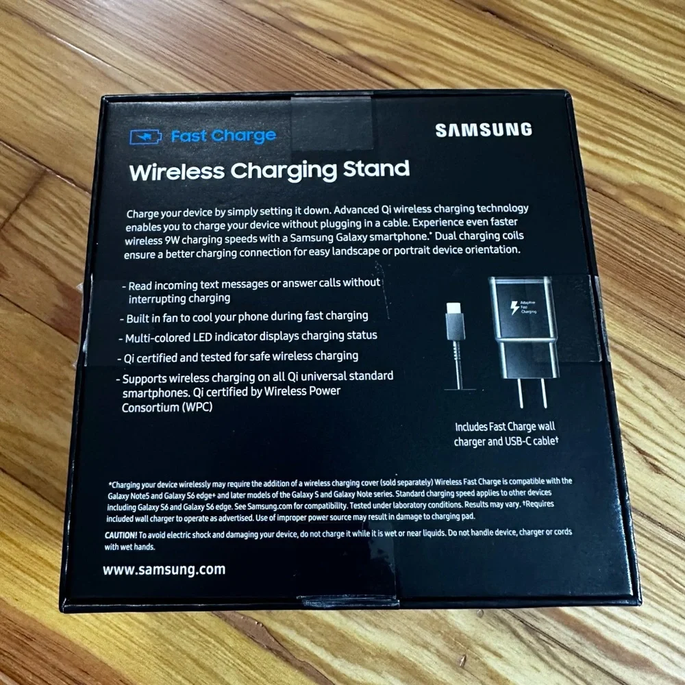 Samsung Fast Charge Wireless Stand - Black